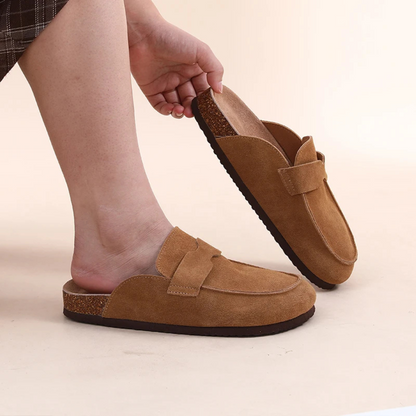 Men's Suede Moccasin Slipper