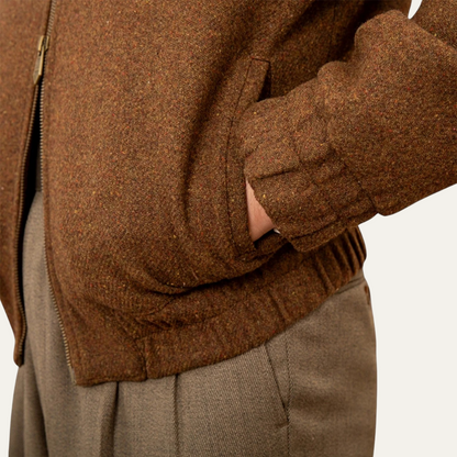 Men's Classic Wool Zip Jacket