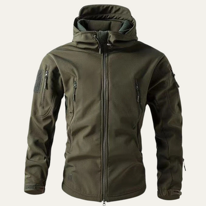 Falkirk Men's Waterproof Tactical Jacket With Hood - Fashinoza
