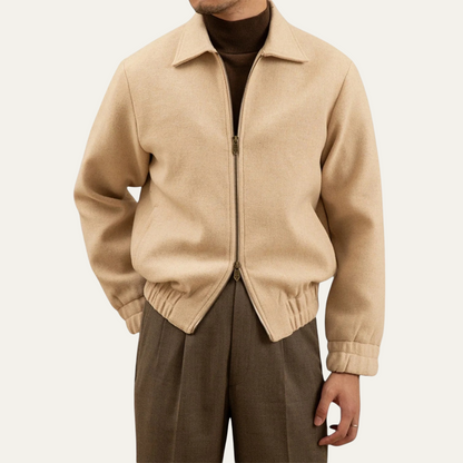 Men's Classic Wool Zip Jacket