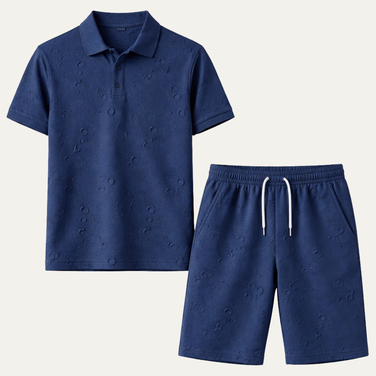 Men's Lightweight Beachwear Shirt And Shorts Set - Fashinoza