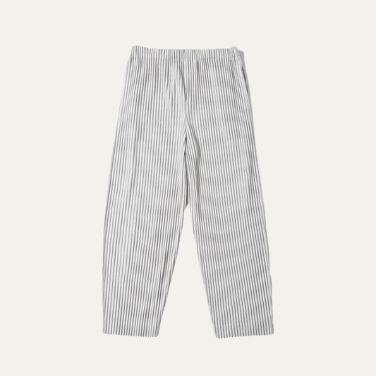 Men's Lightweight Pleated Straight Leg Pants - Fashinoza