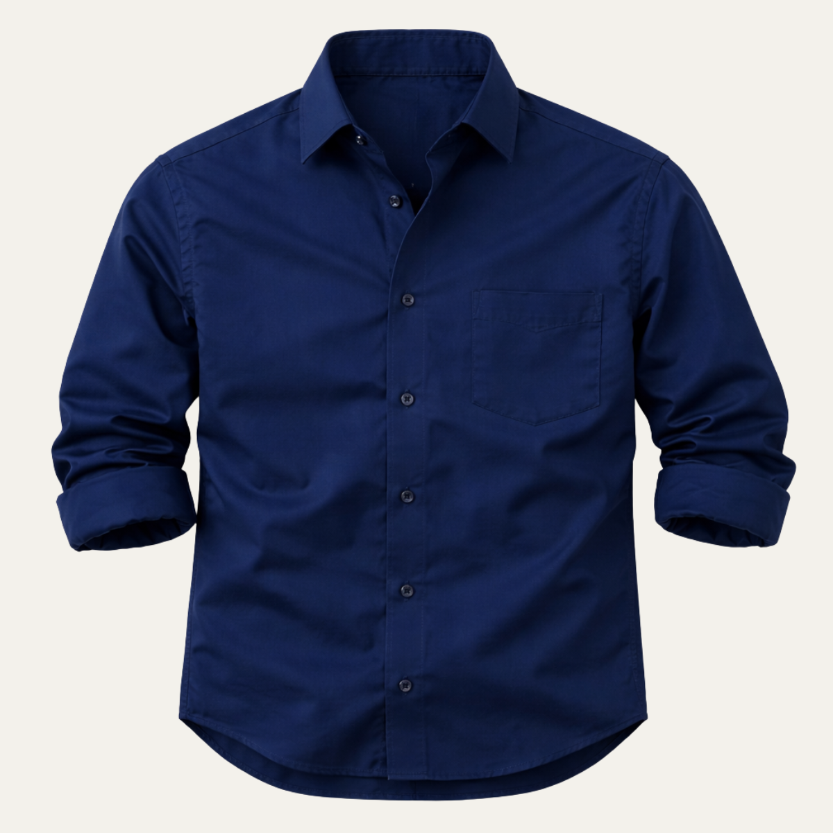 Men's Slim Fit Stretch Button Down Shirt - Fashinoza