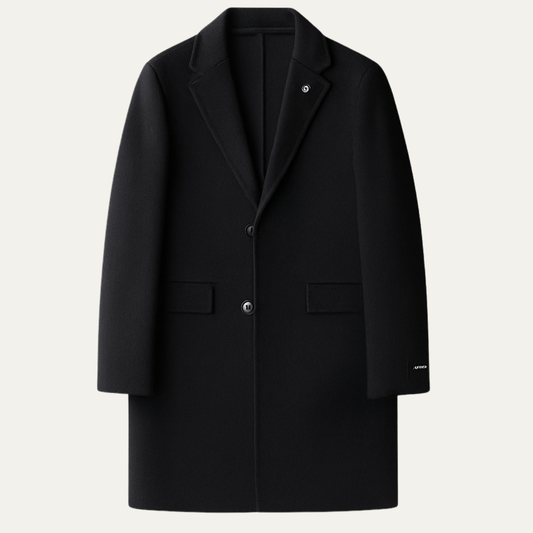 Elmford Men's Tailored Overcoat - Fashinoza