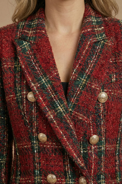 Faith | Women’s Spring Double Breasted Blazer Jacket