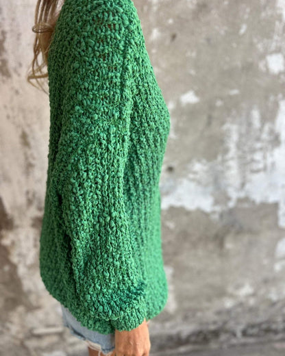 Arista | Textured Relaxed Knit Sweater