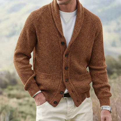 Lucas | Men’s Spring Button Front Knit Cardigan