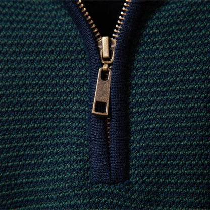 Oban Men's Half Zip Winter Knit Sweater