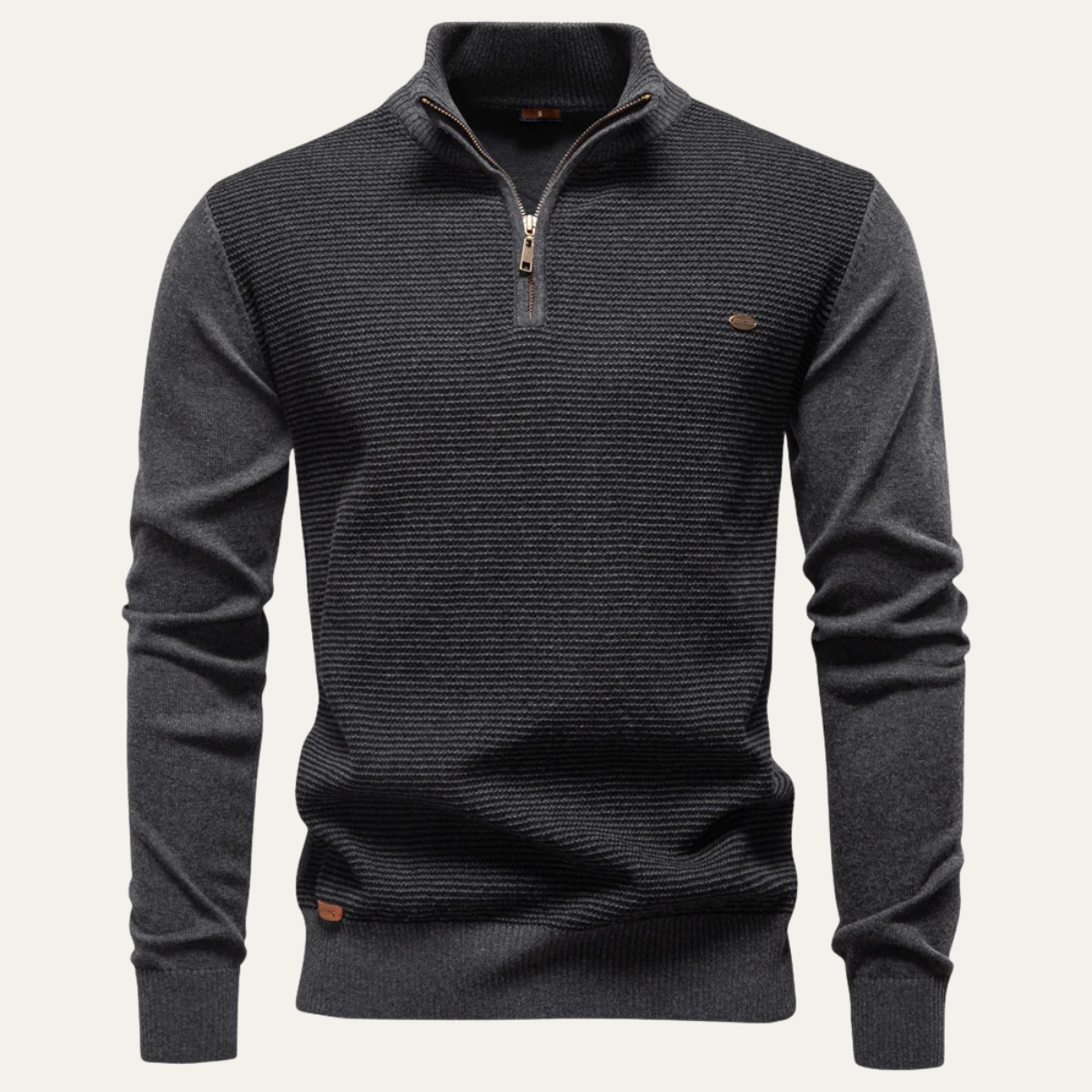 Oban Men's Half Zip Winter Knit Sweater