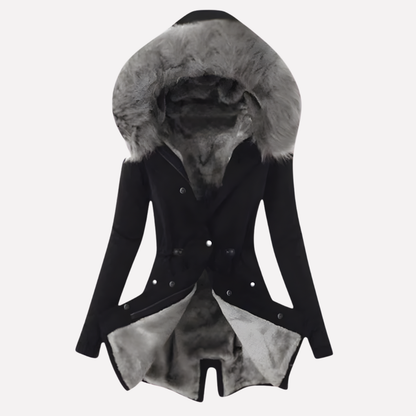 Women's Parka Coat Waterproof Hooded - Fashinoza