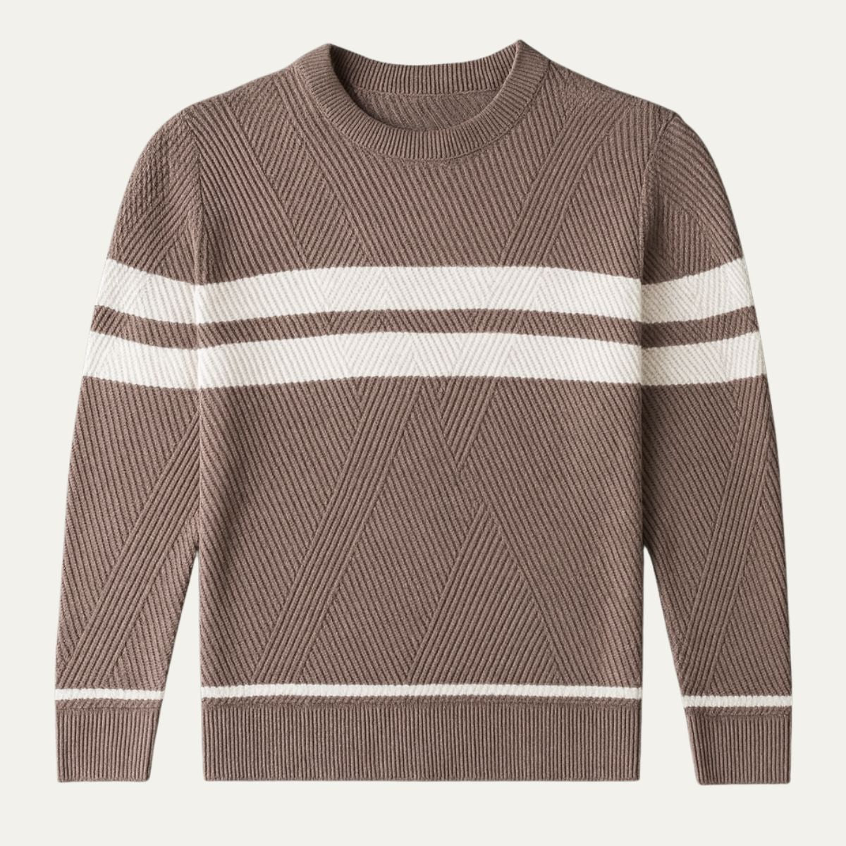 Men's Modern Long Sleeve Autumn Sweater - Fashinoza