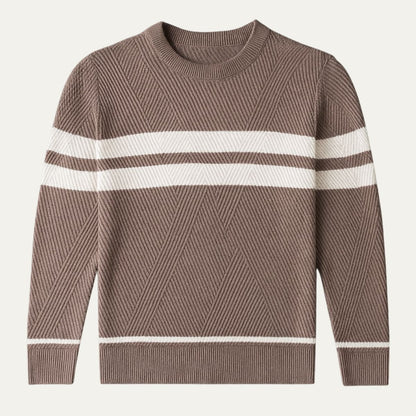 Men's Modern Long Sleeve Autumn Sweater - Fashinoza