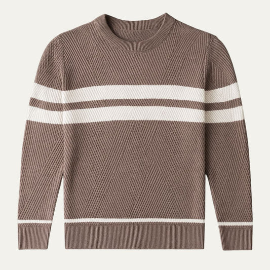 Men's Modern Long Sleeve Autumn Sweater - Fashinoza