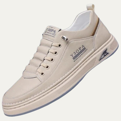 Men's Orthopedic Sneakers Shoes Modern Leather Brown
