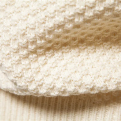 Men's Cable Knit Round Neck Sweater
