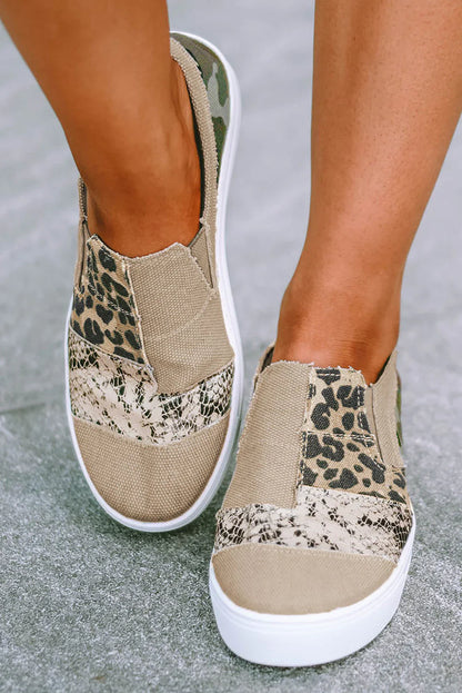 Women's Comfy Canvas Slip On Shoes