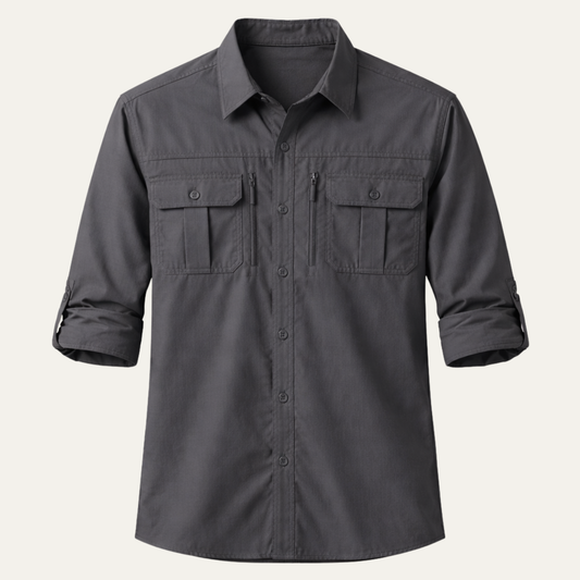 Men's Hiking Shirt Quick Dry UV Protection - Fashinoza