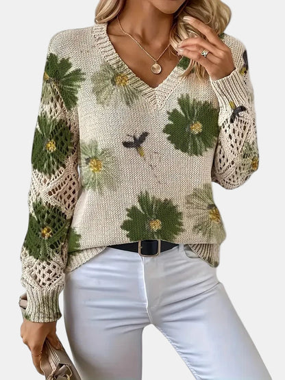 Women's Decorative Knit Sweater