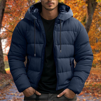 Men’s Hooded Quilted Puffer Jacket