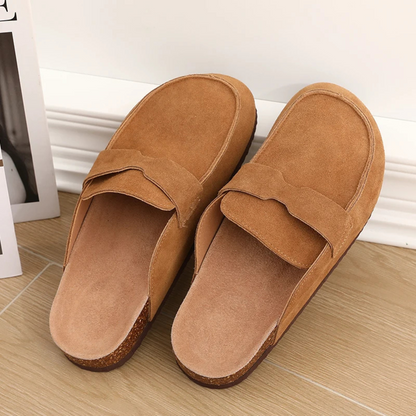 Men's Suede Moccasin Slipper