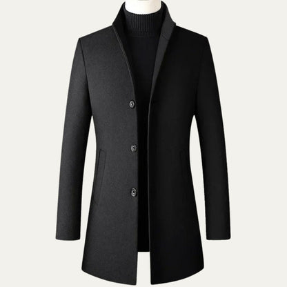 Men's Classic Trench Coat - Fashinoza