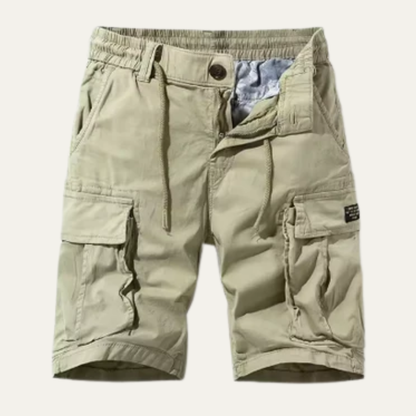 Men's Cargo Shorts Durable Cotton With Pockets - Fashinoza