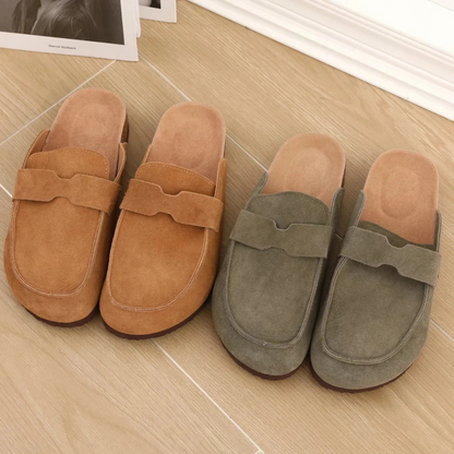 Men's Suede Moccasin Slipper