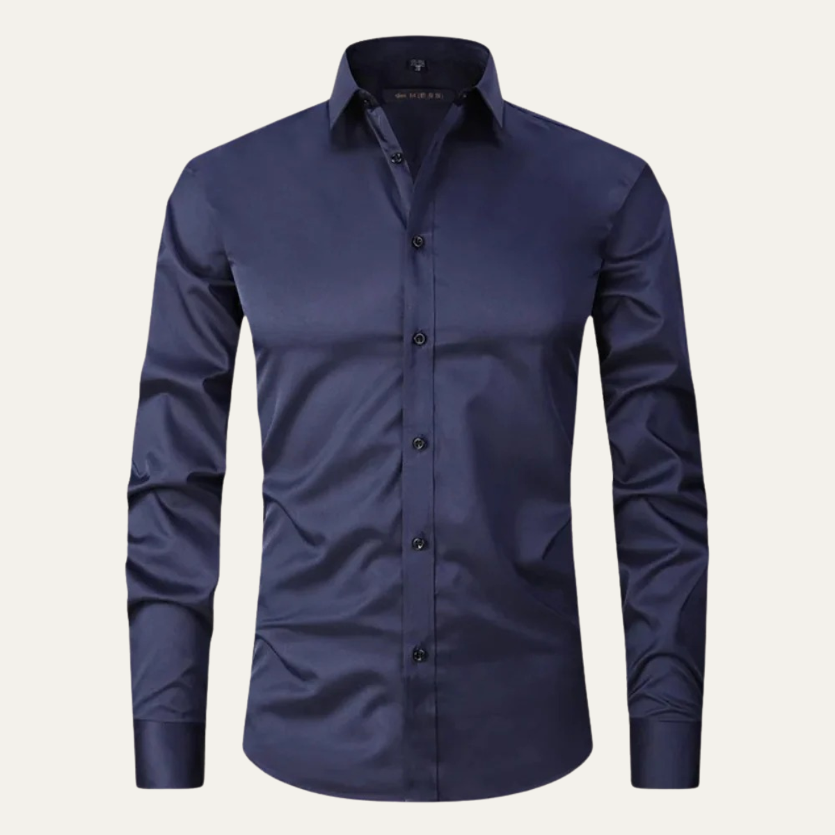 Men's Classic Dress Shirt Cotton Button Up White - Fashinoza