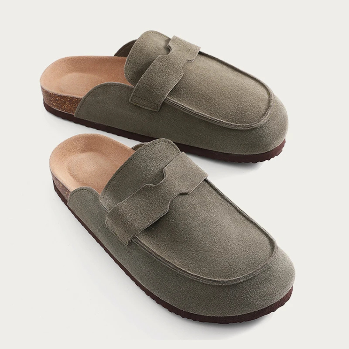 Men's Suede Moccasin Slipper