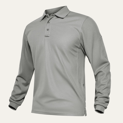 Men's Breathable Polo Shirt Quick Dry - Fashinoza