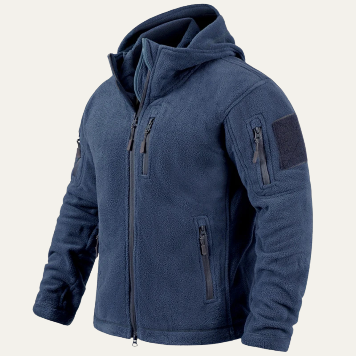 Moray Men's Tactical Fleece Hooded Jacket - Fashinoza