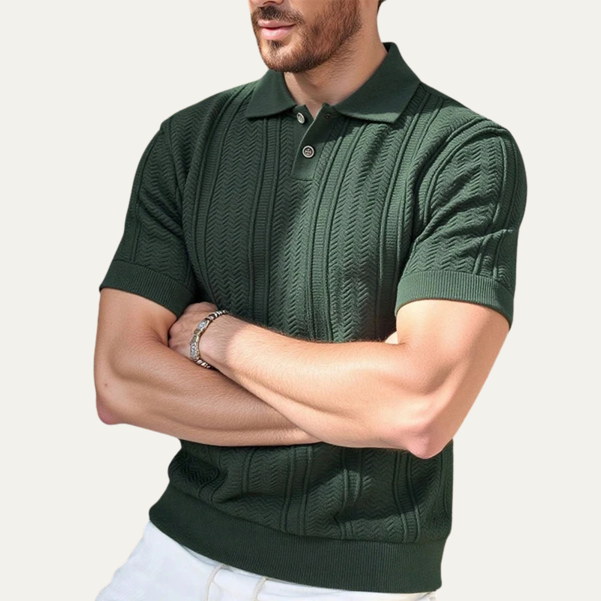 Men's Breathable Polo Shirt