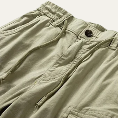 Men's Cargo Shorts Durable Cotton With Pockets