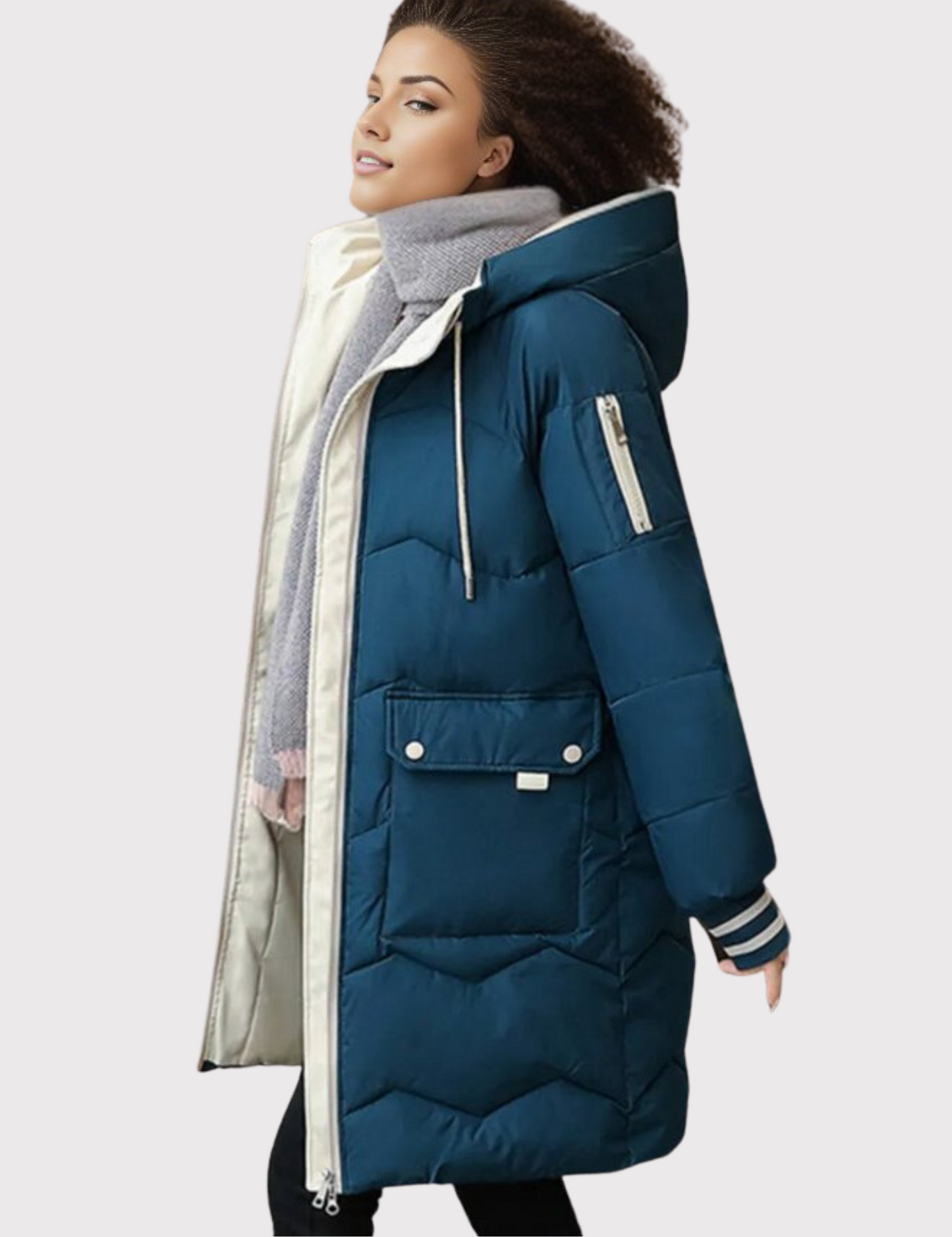 Isabella | Women Winter Hooded Puffer Jacket