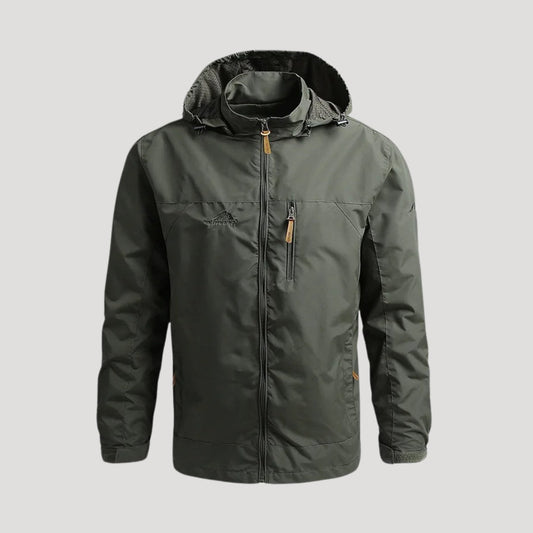 Jason | Men’s Spring Hooded Zip Front Jacket