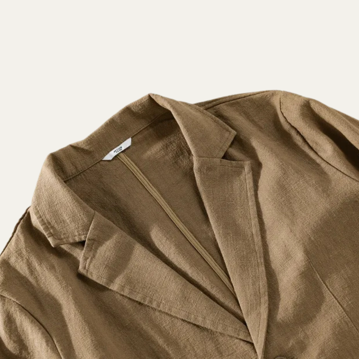 Men's Linen Blazer Solid Color Casual