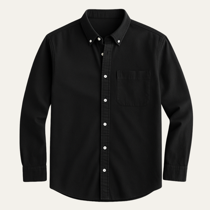 Men's Classic Oxford Dress Shirt Cotton Button Up - Fashinoza