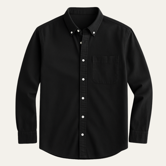 Men's Classic Oxford Dress Shirt Cotton Button Up - Fashinoza
