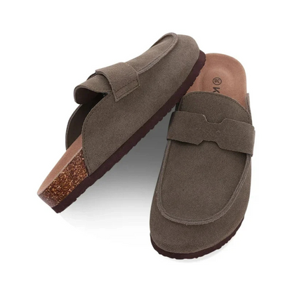 Men's Suede Moccasin Slipper