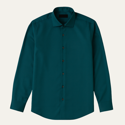 Men's Slim Fit Formal Dress Shirt - Fashinoza
