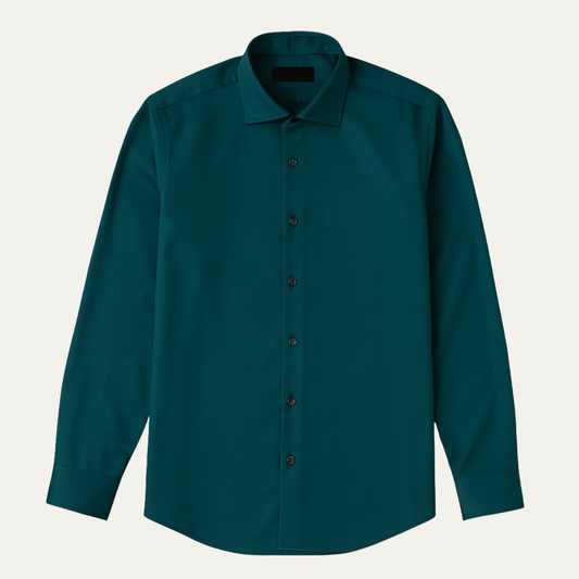 Men's Slim Fit Formal Dress Shirt - Fashinoza