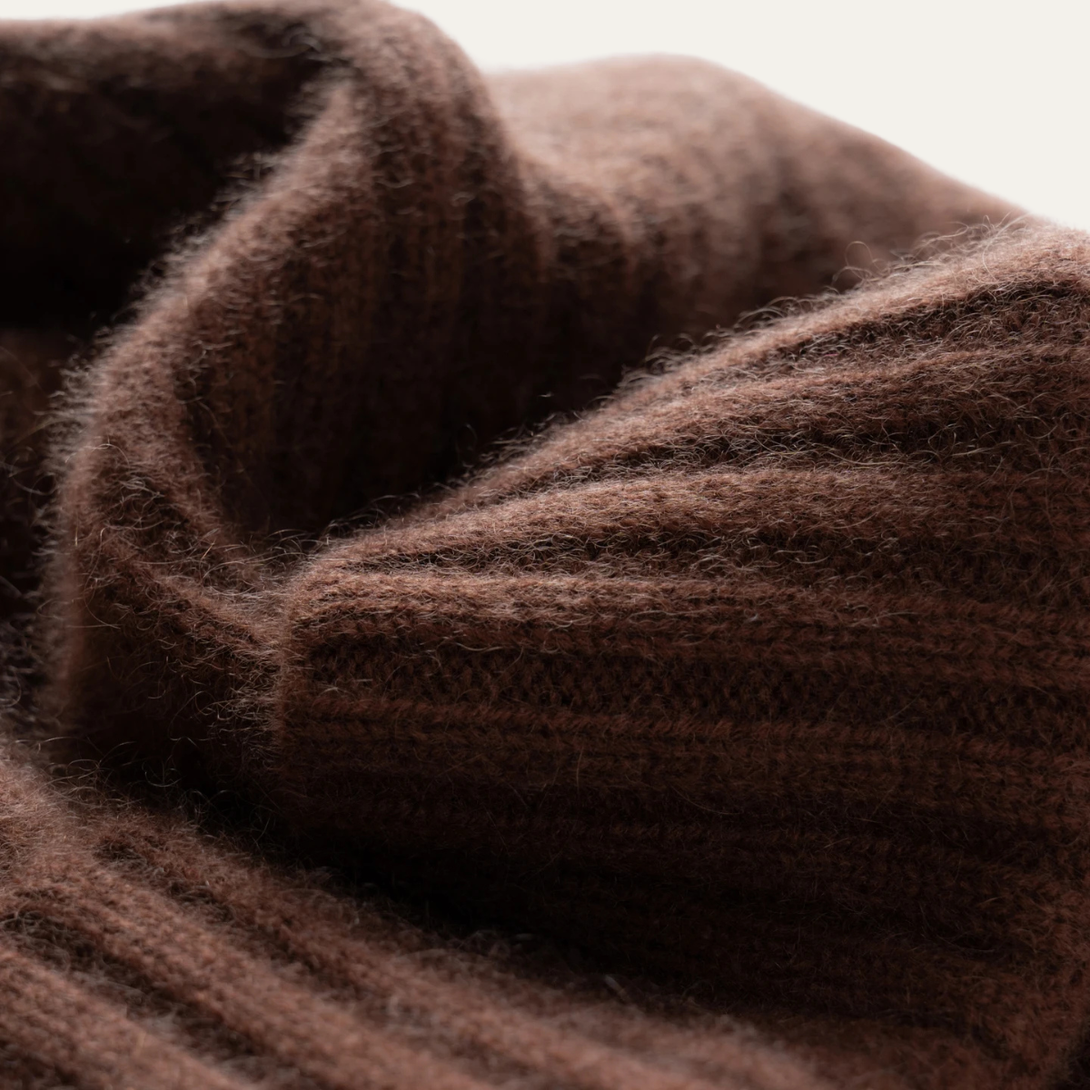 Men's Cashmere Ribbed Beanie