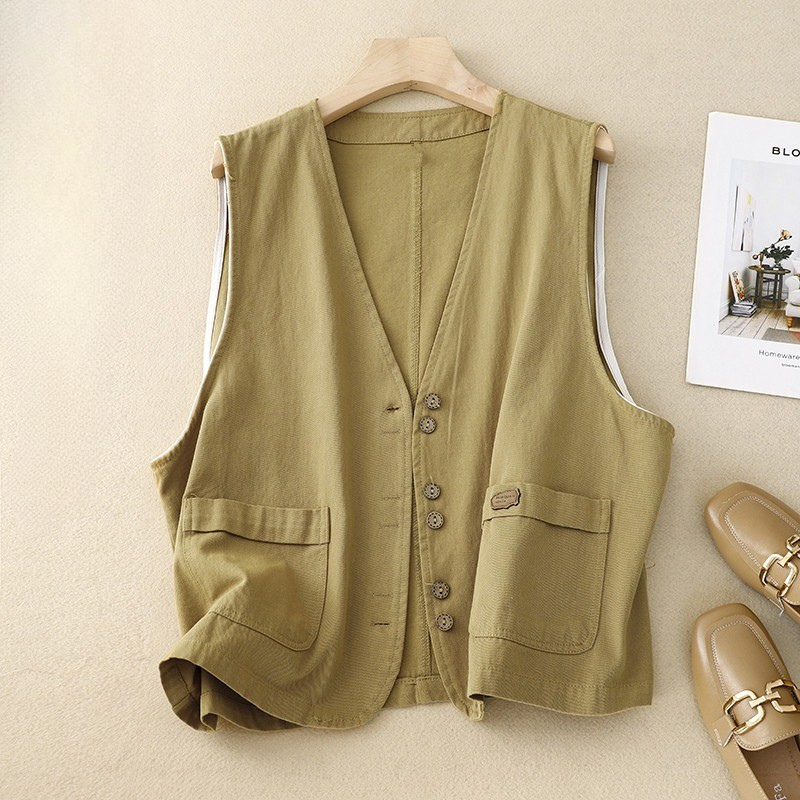 Women's Simple Vest Layering Piece
