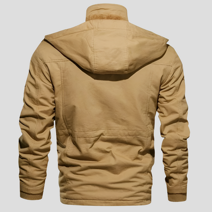 Men's Windbreaker Jacket Wind Resistant Warm