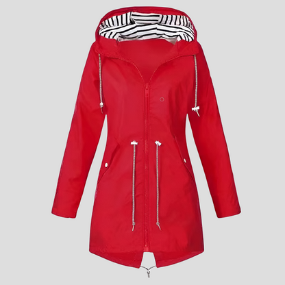 Women's Waterproof Hooded Parka Jacket