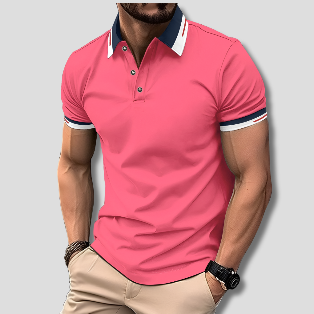 Men's Polo Shirt Cotton Classic Fit