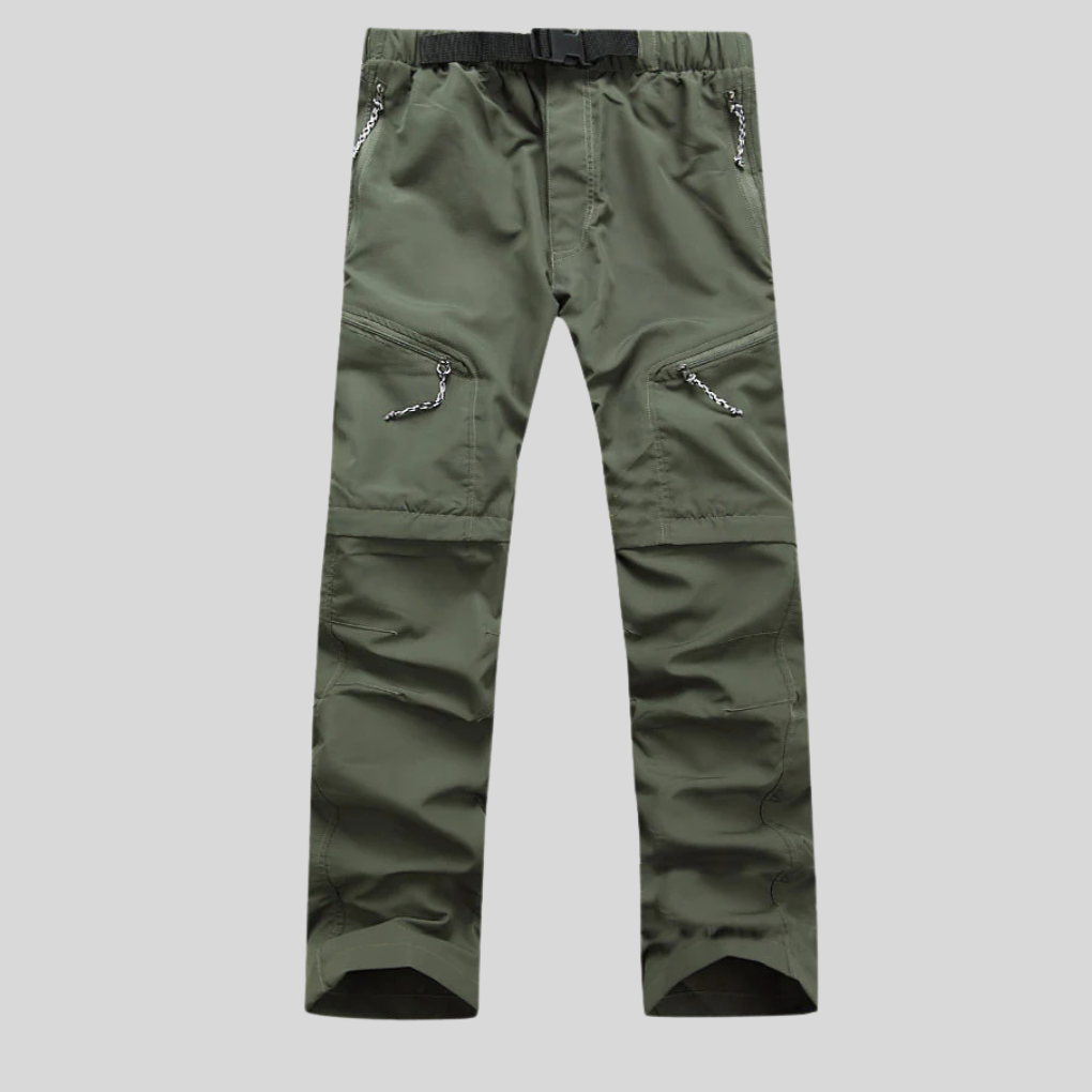 Men's Convertible Hiking Pants Rugged - Fashinoza