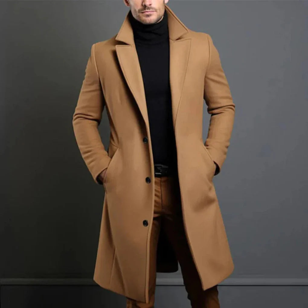 Men's Wool Blend Coat