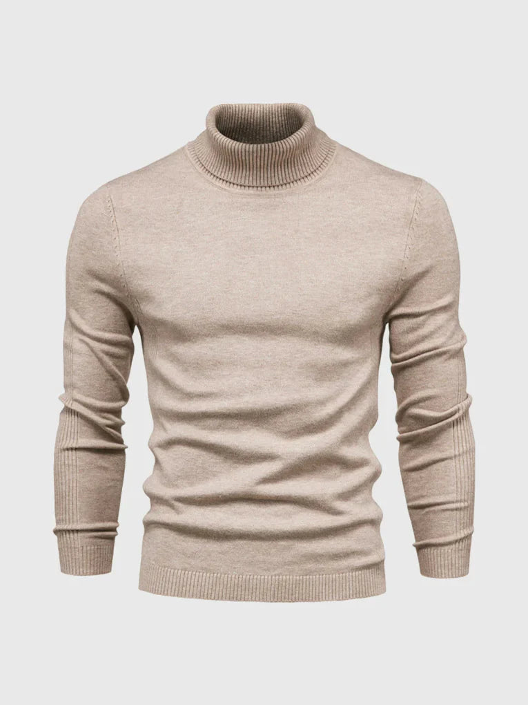 Men's Turtleneck Sweater Washable