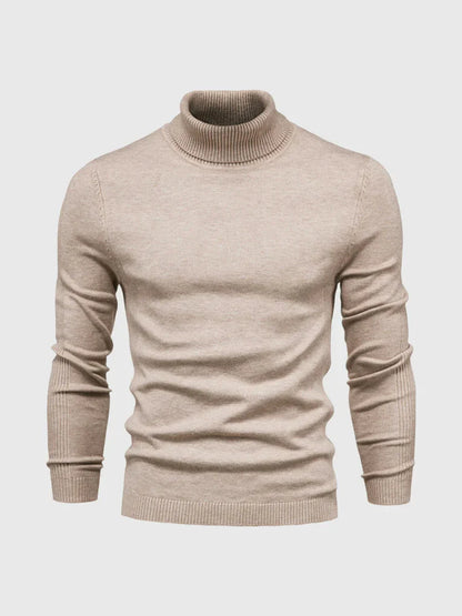 Men's Turtleneck Sweater Washable